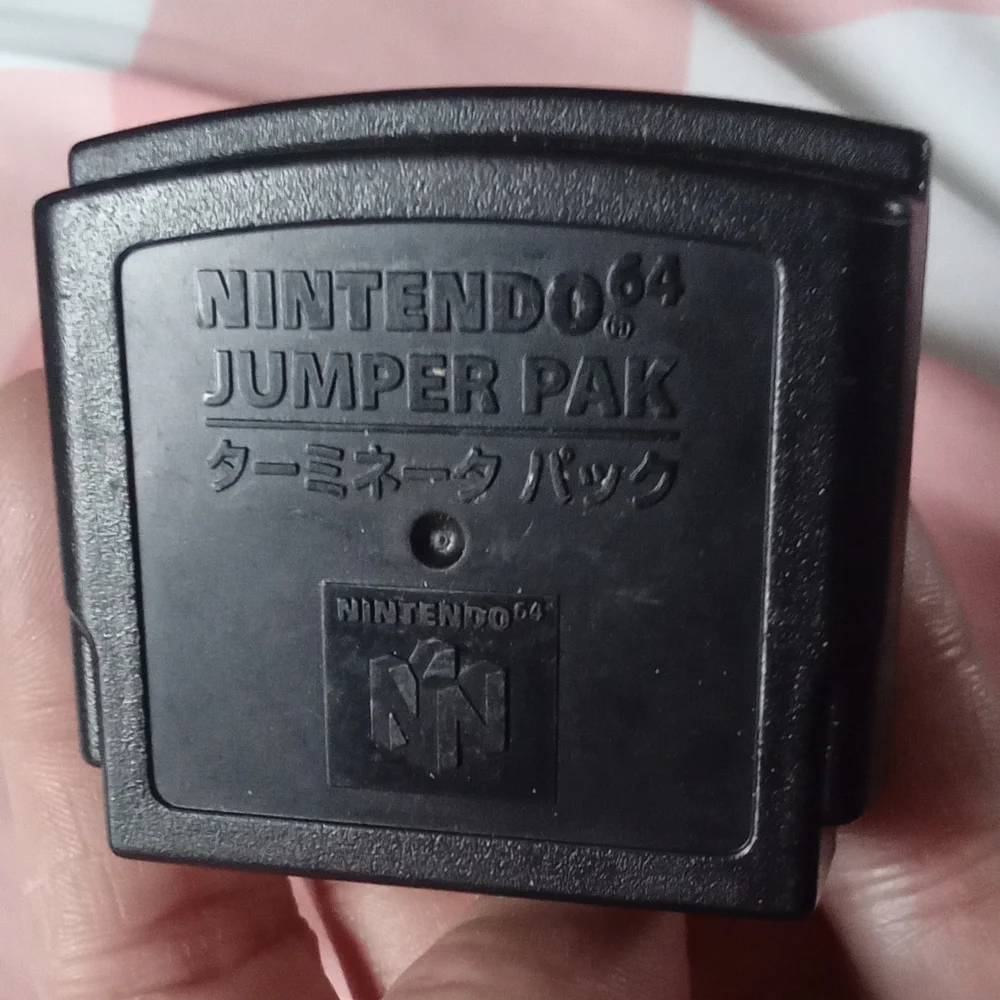 Nintendo 64 Jumper Pak Cartridge - Black Tested